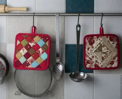 Potholders In The Kitchen Interior
