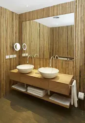 Bamboo In The Bathroom Interior