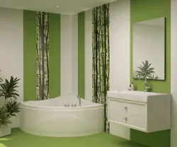 Bamboo In The Bathroom Interior