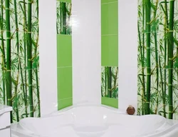 Бамбук дар дохили ванна