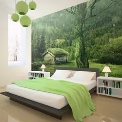 Nature In The Bedroom Interior