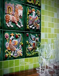 Tiles In The Kitchen Interior