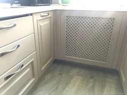 Radiator In The Kitchen Interior