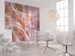Yataq otağının interyerində abstraksiya
