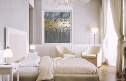 Abstraction In The Bedroom Interior