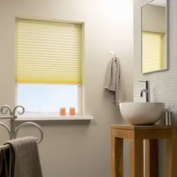 Blinds In The Bathroom Interior