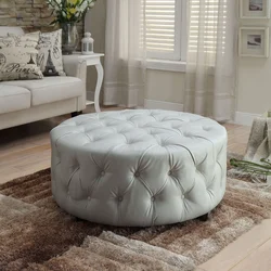 Poufs for a classic bedroom