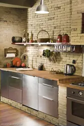 Клинкерная плитка в интерьере кухни