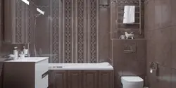 Theater Tiles In The Bathroom Interior