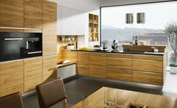 Kitchen Golden Oak In The Interior