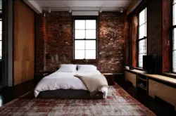 Red Brick In The Bedroom Interior