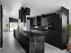 Black Kitchen In The Interior Reviews