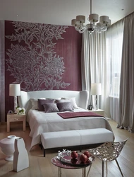 Lingonberry Color In The Bedroom Interior