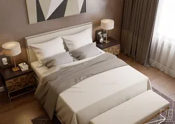 Молочная Кровать В Интерьере Спальни