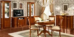 Furniture for a classic living room interior