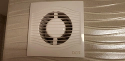 Exhaust Fan In The Bathroom Interior
