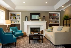 Living Room With Armchairs Interior Design
