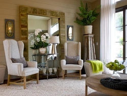 Living Room With Armchairs Interior Design