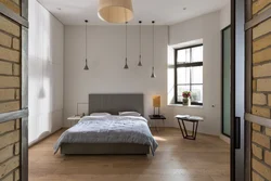 Yataq Otağının Içərisində Loft Lampaları