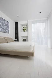 Bedroom Interior With Light Laminate