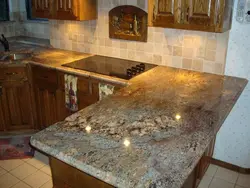 Paladin countertop in the kitchen interior