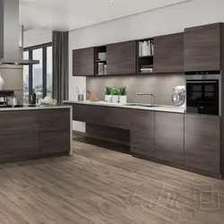 Kitchen color truffle in the interior