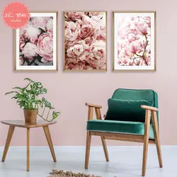 Ранг кардани peonies дар дохили ҳуҷраи меҳмонхона