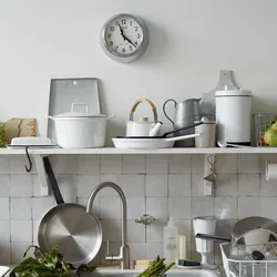 Белая Посуда В Интерьере Кухни
