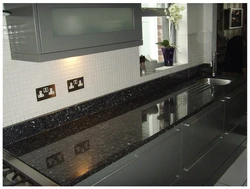 Tunisian countertop in the kitchen interior