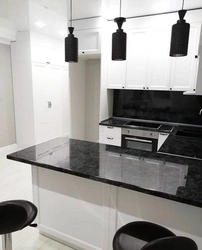 Tunisian countertop in the kitchen interior