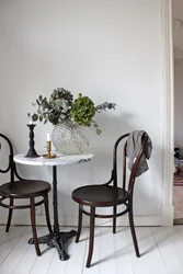 Viennese Chairs In The Kitchen Interior