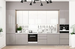 Ral 7047 kitchens in the interior
