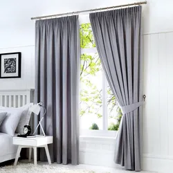 Matting Curtains In The Bedroom Interior
