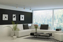 Painting In The Interior Of The Living Room Minimalism