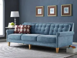 Sofa With Legs In The Living Room Interior