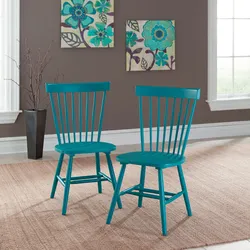 Turquoise Chairs For The Kitchen In The Interior