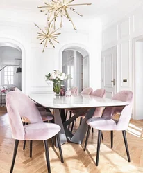 Gray Chairs For The Kitchen In The Interior