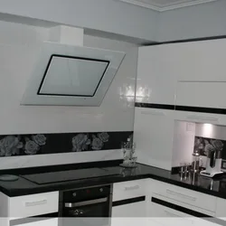 Glass Hood For The Kitchen In The Interior