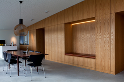 Wall Panels In The Interior Of The Kitchen Living Room