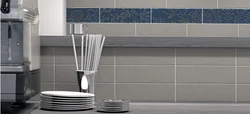 Cerama marazzi chord tiles in the kitchen interior