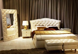 Bedroom Interior With Carriage Bed