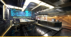 Space kitchen design