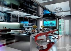 Space kitchen design