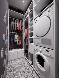 Dressing room laundry design