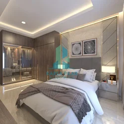 Bedroom pentagonal design