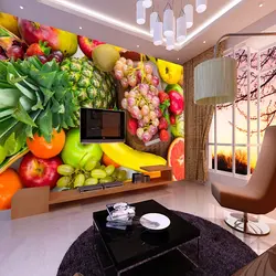 Кухня фрукты дизайн