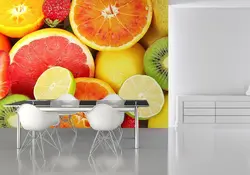 Кухня фрукты дизайн