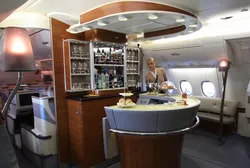 Airplane kitchen design