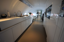 Дизайн кухни самолет
