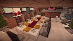 Minecraft kitchen design